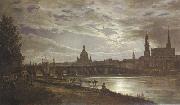 View of Dresden in Full Moonlight (mk22) johan